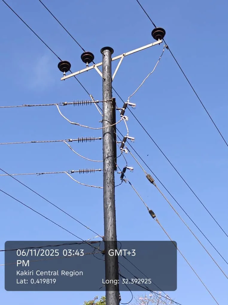 Kakiri Power Distribution Pole